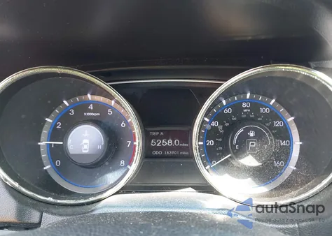 2012 Hyundai Sonata Se z USA, uszkodzony, nr VIN 5NPEC4AC0CH454625